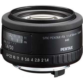 Объективы - RICOH/PENTAX PENTAX FA SMC 50MM F/1.4 CLASSIC 20800 - быстрый заказ от производителя