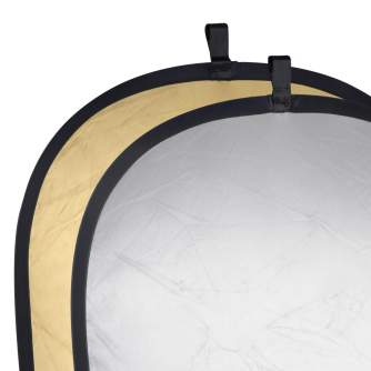 Foldable Reflectors - walimex 2in1 Foldable Reflector silv./gold 145x200 - quick order from manufacturer
