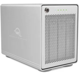 Tīkla datu krātuve (NAS) - OWC MERCURY ELITE PRO QUAD RAID 5 FOUR-BAY EXTERNAL STORAGE ENCLOSURE OWCMEQCTSRT00 - ātri pasūtīt no ražotāja