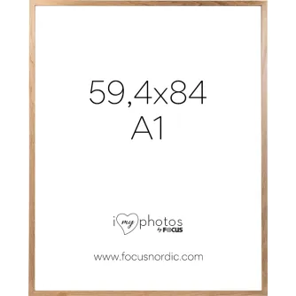 Photo Frames - FOCUS SOUL OAK VENEER 59,4X84 (A1) 123188 - quick order from manufacturer