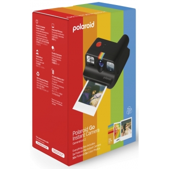 Sortimenta jaunumi - POLAROID GO GEN 2 E-BOX BLACK 6280 - ātri pasūtīt no ražotāja