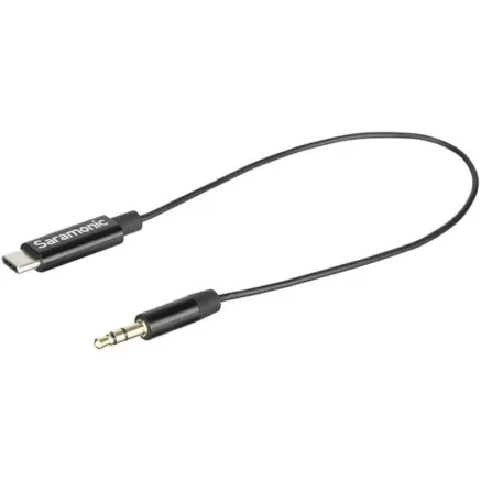 SARAMONIC CABLE SR-C2001 3.5MM TRS MALE JACK TO USB TYPE-C AUDIO ADAPTER SR-C2001