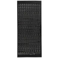 Albumi - FOCUS STICKERS BLACK LETTERS SMALL UPPERCASE 170289 - ātri pasūtīt no ražotājaAlbumi - FOCUS STICKERS BLACK LETTERS SMALL UPPERCASE 170289 - ātri pasūtīt no ražotāja