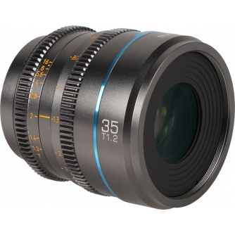 New products - SIRUI CINE LENS NIGHTWALKER S35 35MM T1.2 RF-MOUNT METAL GREY MS35R-G - quick order from manufacturer