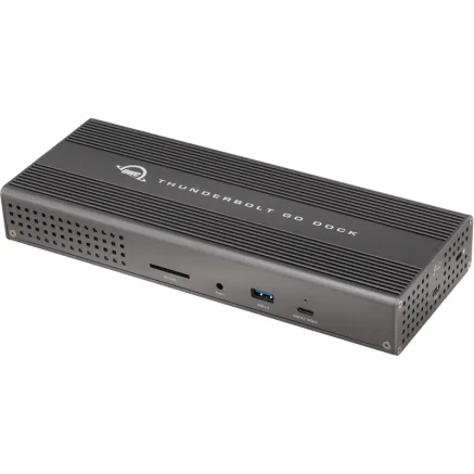 OWC DOCK THUNDERBOLT 4 GO DOCK FOR MAC & WINDOWS, - 11-PORT 2.5GB NETWORK!,