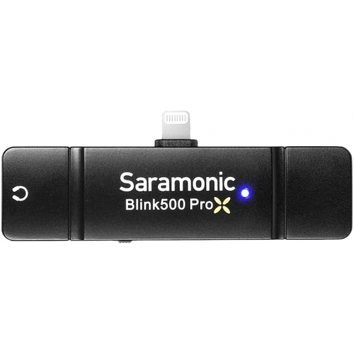Беспроводные аудио системы - SARAMONIC BLINK 500 PROX RXDI LIGHTNING DUAL RECEIVER FOR PROX TX TRANSMITTERS IPHONES/IPADS BLINK5