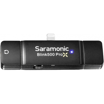 Bezvadu audio sistēmas - SARAMONIC BLINK 500 PROX RXDI LIGHTNING DUAL RECEIVER FOR PROX TX TRANSMITTERS IPHONES/IPADS BLINK500PROXRXD - ātri pasūtīt no ražotāja