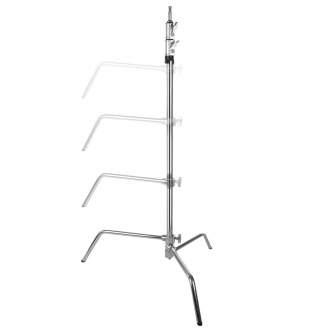 Стойки для света - Gaismas statīvs Walimex With Adjustable Foot, 320cm 16566 - купить сегодня в магазине и с доставкой