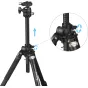 Foto statīvi - SMALLRIG 4288 TRIPOD WITH LATERAL CENTER COLUMN CT200 4288 - ātri pasūtīt no ražotāja