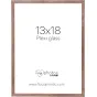 Photo Frames - FOCUS SOUL WALNUT VENEER 13X18 PLEXI 123180 - quick order from manufacturer
