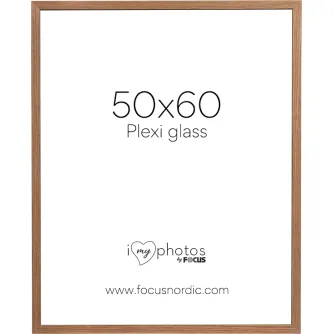Foto rāmīši - FOCUS SOUL OAK VENEER 50X60 PLEXI 120927 - ātri pasūtīt no ražotāja