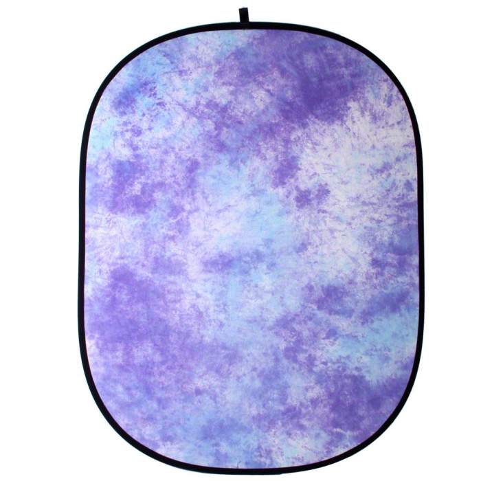 Foto foni - walimex Foldable Background lilac batic, 146x200cm - ātri pasūtīt no ražotāja