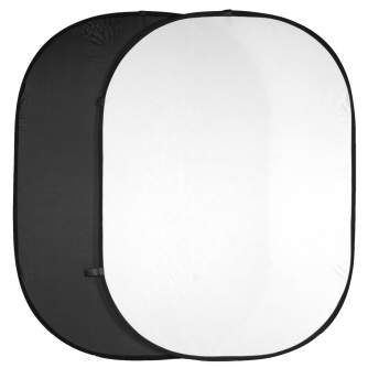 walimex Two-pack Foldable Backgrounds black/white