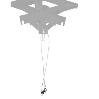 Sliežu stiprināšanas sistēmas - walimex Safety Cable for Pantograph - ātri pasūtīt no ražotāja
