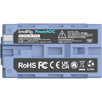 Новые товары - SMALLRIG 4267 CAMERA BATTERY USB-C RECHARGABLE NP-F970 4267 - быстрый заказ от производителя