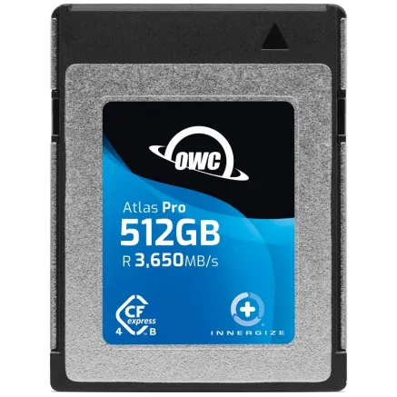 OWC CFEXPRESS ATLAS PRO R3650/W3000/SW800 (TYPE B) G4 - 512GB OWCCFXB4P00512