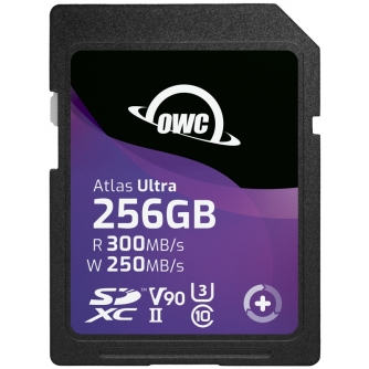 Memory Cards - OWC SD ATLAS S ULTRA SDHC UHS-II R300/W250 (V90) 256GB OWCSDV90U0256 - quick order from manufacturer