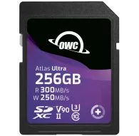 Memory Cards - OWC SD ATLAS S ULTRA SDHC UHS-II R300/W250 (V90) 256GB OWCSDV90U0256 - quick order from manufacturerMemory Cards - OWC SD ATLAS S ULTRA SDHC UHS-II R300/W250 (V90) 256GB OWCSDV90U0256 - quick order from manufacturer
