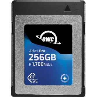 Memory Cards - OWC CFEXPRESS ATLAS PRO R1700/W1400 (TYPE B) 256GB OWCCFXB2P00256 - quick order from manufacturer