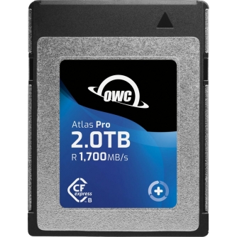 Memory Cards - OWC CFEXPRESS ATLAS PRO R1700/W1500 (TYPE B) 2TB OWCCFXB2P02000 - quick order from manufacturer