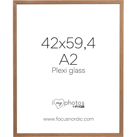 FOCUS SOUL OAK VENEER 42X59,4 (A2) PLEXI 120925