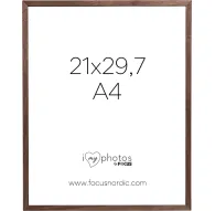 Photo Frames - FOCUS SOUL WALNUT VENEER 21X29,7 (A4) 120940 - quick order from manufacturerPhoto Frames - FOCUS SOUL WALNUT VENEER 21X29,7 (A4) 120940 - quick order from manufacturer