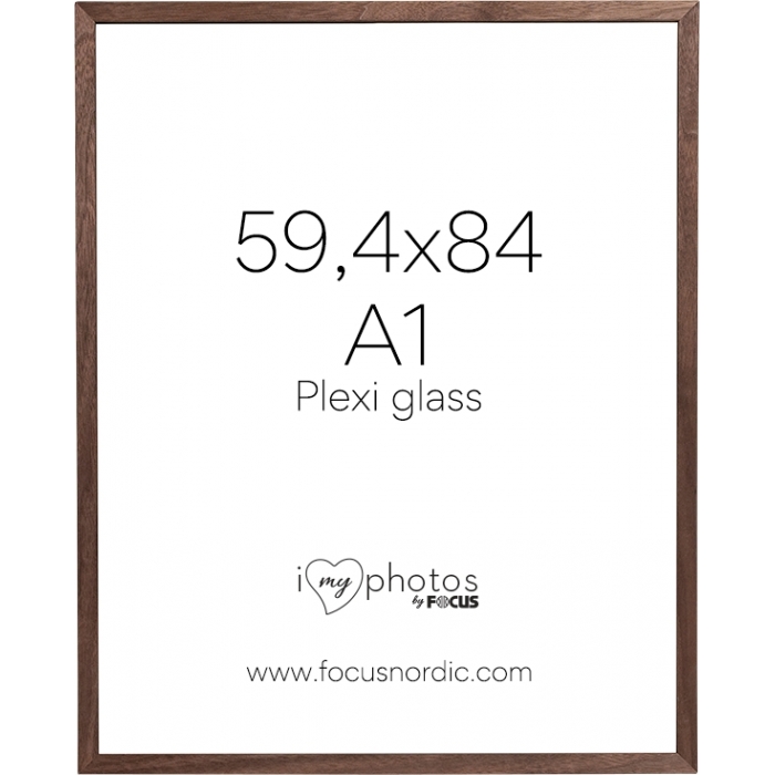 New products - FOCUS SOUL WALNUT VENEER 59,4X84 (A1) PLEXI 120954 - quick order from manufacturer