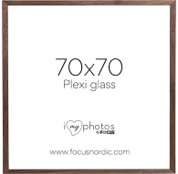 Больше не производится - FOCUS SOUL WALNUT VENEER 70X70 PLEXI 120958Больше не производится - FOCUS SOUL WALNUT VENEER 70X70 PLEXI 120958