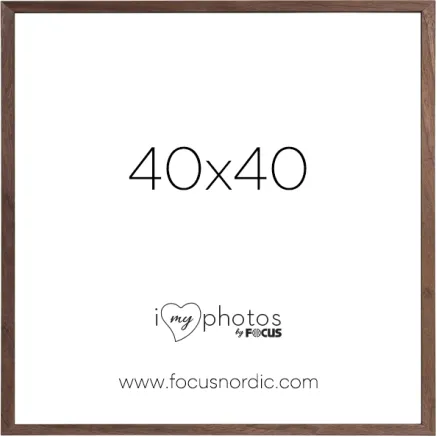 FOCUS ROCK WALNUT VENEER 40X40 120987