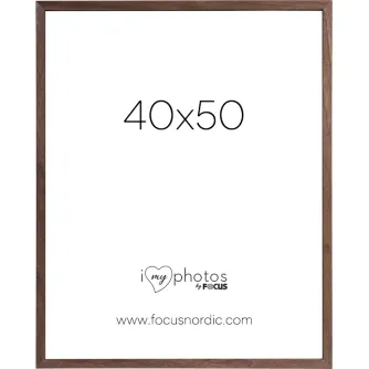 Photo Frames - FOCUS ROCK WALNUT VENEER 40X50 120988 - quick order from manufacturer