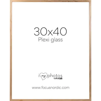 Foto rāmis - FOCUS SOUL OAK VENEER 30X40 PLEXI 123178 - быстрый заказ от производителя