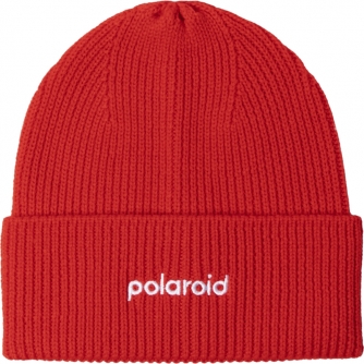 New products - Polaroid Red Beanie Hat 124935 6317 - quick order from manufacturer
