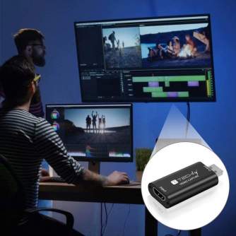 Streaming, Podcast, Broadcast - Techly video capture card 1080p HDMI 4K - buy today in store and with delivery