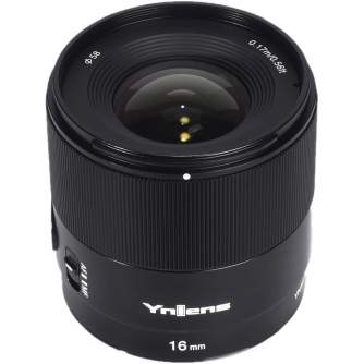 Объективы - Yongnuo YN 16 mm f/1.8 DA DSM lens for Sony E - быстрый заказ от производителя