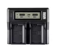 Chargers for Camera Batteries - Newell LCD dual-channel charger with power bank and SD card reader for EN-EL15 batteries for Nikon - quick order from manufacturerChargers for Camera Batteries - Newell LCD dual-channel charger with power bank and SD card reader for EN-EL15 batteries for Nikon - quick order from manufacturer