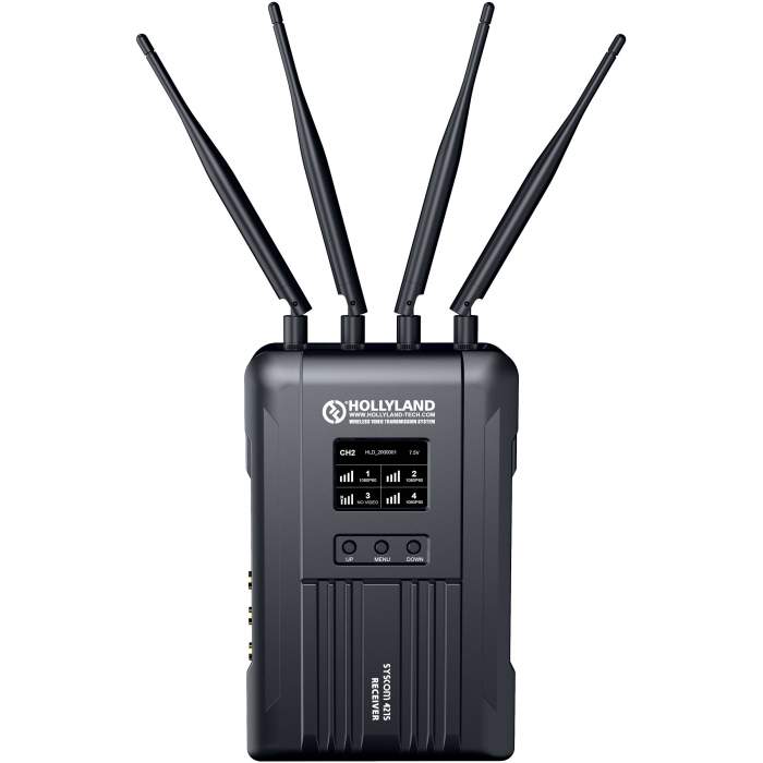 Wireless Video Transmitter - Hollyland Syscom 421S - 2x beltpack SYSCOM421S-2TX1RX - quick order from manufacturer