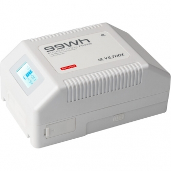 V-Mount аккумуляторы - Viltrox V-mount Battery (White) BP-V99 - быстрый заказ от производителя
