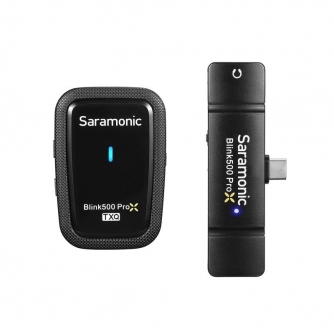 Microphones - Saramonic Blink500 ProX Q5 wireless audio transmission kit (RXUC + TX) - quick order from manufacturer