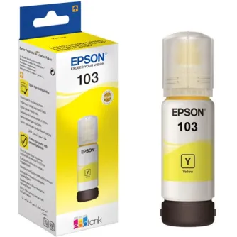 Printera kārtridži - Epson ink 103 EcoTank, yellow C13T00S44A - ātri pasūtīt no ražotāja