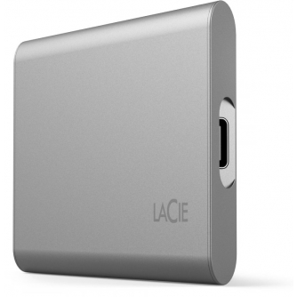 Hard drives & SSD - LaCie external SSD 500GB Portable SSD V2 USB-C STKS500400 - quick order from manufacturer