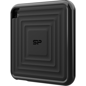 Hard drives & SSD - Silicon Power external SSD 512GB PC60 USB-C, black SP512GBPSDPC60CK - quick order from manufacturer