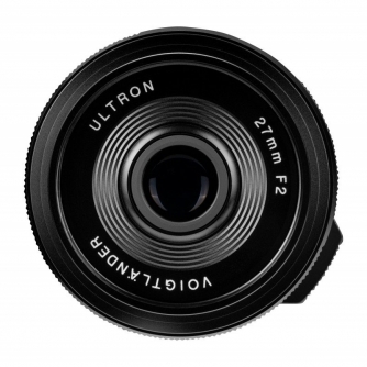 Lenses - Voigtlander Ultron 27 mm f/2.0 lens for Fujifilm X - black - quick order from manufacturer