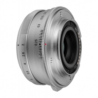 Objektīvi - Voigtlander Ultron 27 mm f/2.0 lens for Fujifilm X - silver - ātri pasūtīt no ražotāja