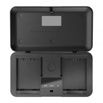 Kameras bateriju lādētāji - Newell LCD dual-channel charger with power bank and SD card reader for EN-EL15 batteries for Nikon - ātri pasūtīt no ražotāja