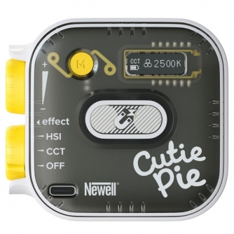 New products - Newell RGB Cutie Pie LED light - white - quick order from manufacturer
