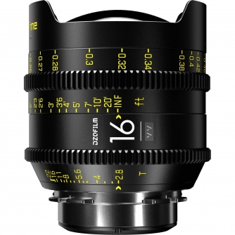 CINEMA Video Lences - DZO Optics DZOFilm Vespid 16mm T2.8 FF (PL Mount) BULK VESP16T2.8PL-BULK - quick order from manufacturer