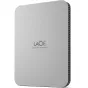 Hard drives & SSD - LaCie external hard 4TB Mobile Drive USB-C (2022), moon silver STLP4000400 - quick order from manufacturer