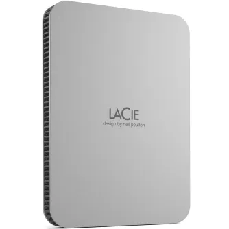 Citie diski & SSD - LaCie external hard drive 2TB Mobile Drive USB-C (2022), moon silver STLP2000400 - ātri pasūtīt no ražotāja