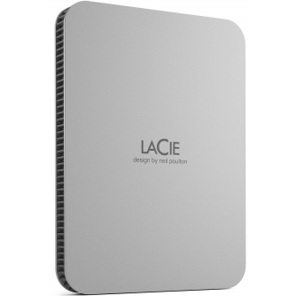 Hard drives & SSD - LaCie external hard drive 2TB Mobile Drive USB-C (2022), moon silver STLP2000400 - quick order from manufacturer