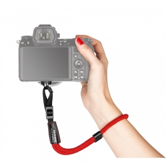 Telefona turētājs - Camera Wrist Strap GGS NWS-2BR - Red - ātri pasūtīt no ražotāja